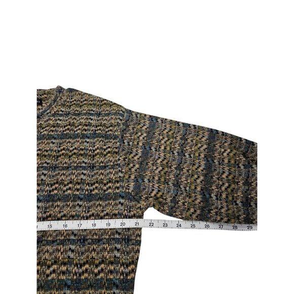 Jhane Barnes Geometric Sweater V-Neck Multicolor Men’s Small EUC - Picture 7 of 8